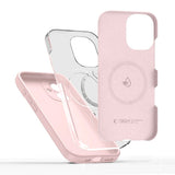 iPhone 17 Tech-Protect Silicone Skal - MagSafe Kompatibel - Rosa