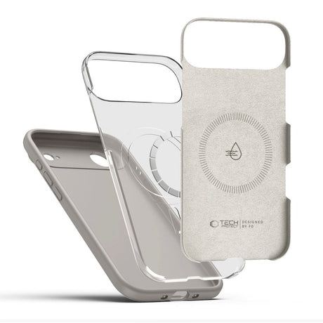 iPhone Air Tech-Protect Silicone Skal - MagSafe Kompatibel - Grå