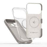 iPhone 17 Pro Tech-Protect Silicone Skal - MagSafe Kompatibel - Grå