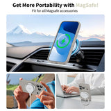 iPhone 17 Pro Max Tech-Protect Silicone Skal - MagSafe Kompatibel - Grå
