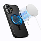 iPhone 17 Tech-Protect MagEdge Hybrid Skal - MagSafe Kompatibel - Matt Svart