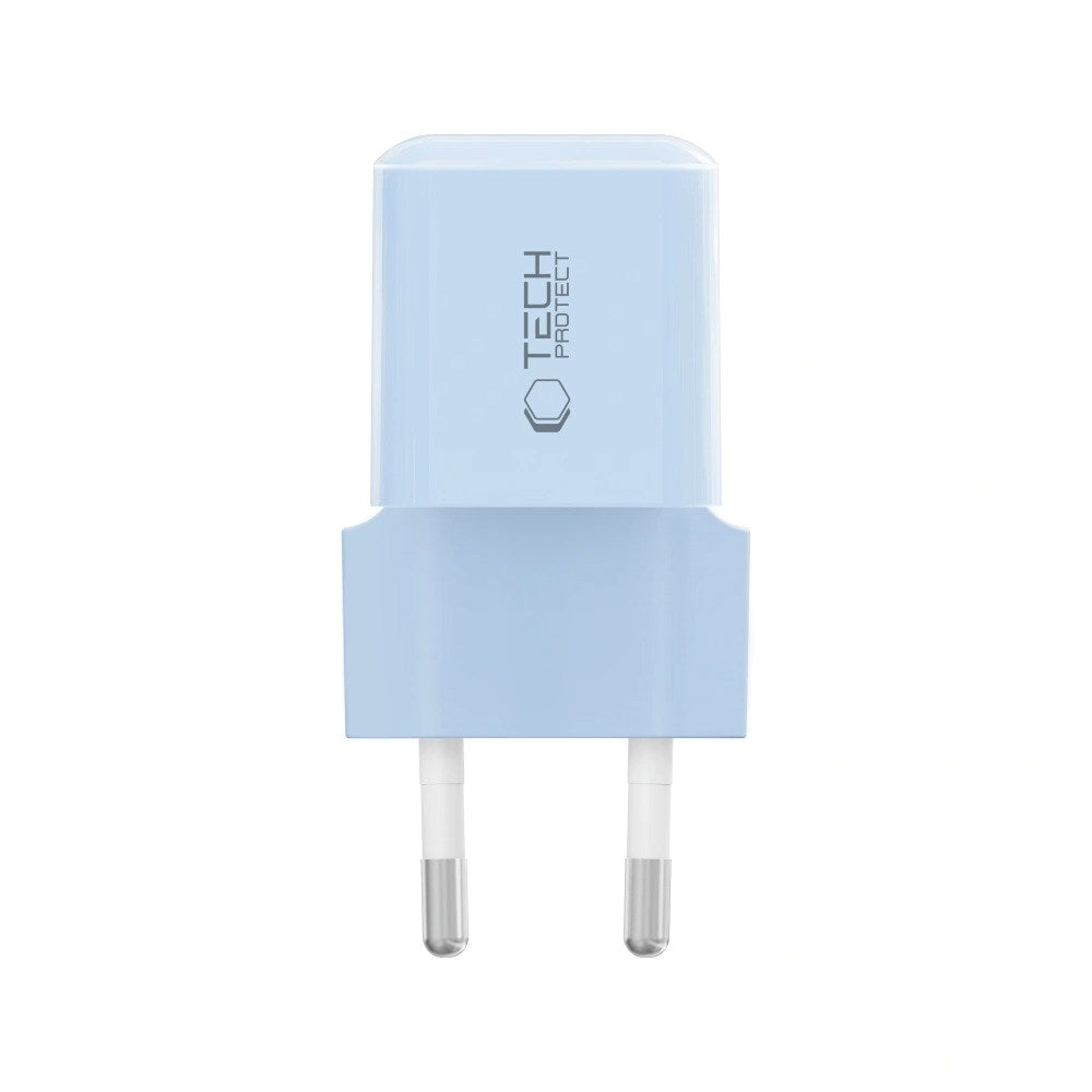 Tech-Protect NCM25 Väggladdare med 25W - 1 x USB-C - Blå