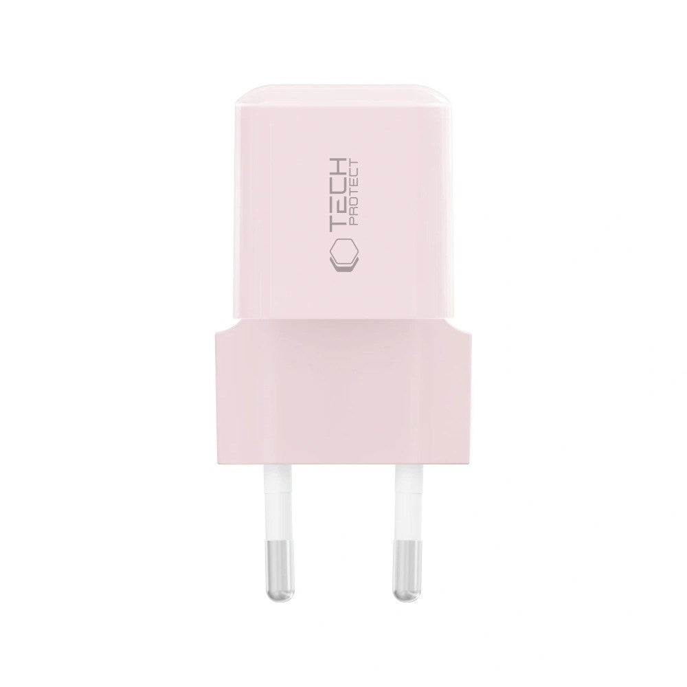 Tech-Protect NCM25 Väggladdare med 25W - 1 x USB-C - Rosa