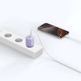 Tech-Protect 33W Väggladdare m. 1x USB-A & 1x USB-C - Lila