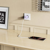 Tech-Protect 33W Väggladdare m. 1x USB-A & 1x USB-C - Lila