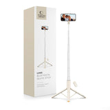 Tech-Protect Bluetooth Selfie Stick Tripod - Beige