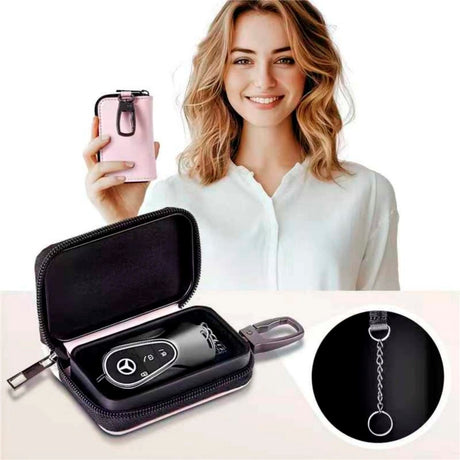 Tech-Protect Bilnyckel Ficka - Rosa