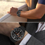 Samsung Galaxy Watch 8 / 9 / Classic (40 / 44 / 46mm) Tech-Protect Nylon Pro Klockarmband - Orange
