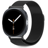 Tech-Protect Samsung Galaxy Watch 8 / 8 Classic (40 / 44 / 46mm) Milanse Rostfritt Stålarmband - Sort
