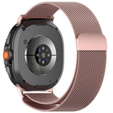 Tech-Protect Samsung Galaxy Watch 8 / 8 Classic (40 / 44 / 46mm) Milanse Rostfritt Stålarmband - Rose Gold
