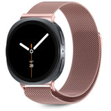 Tech-Protect Samsung Galaxy Watch 8 / 8 Classic (40 / 44 / 46mm) Milanse Rostfritt Stålarmband - Rose Gold