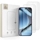 Google Pixel 11 Pro XL / 10 Pro XL / 9 Pro XL Tech-Protect Glass Fit+ Härdat Skyddsglas - 2 st - Genomskinlig