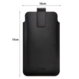 Tech-Protect Universal Mobilväska - 17 x 10 cm - Svart