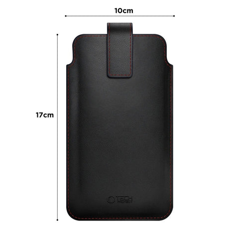 Tech-Protect Universal Mobilväska - 17 x 10 cm - Svart