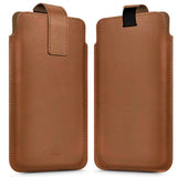 Tech-Protect Universal Mobilväska - 17 x 10 cm - Brun