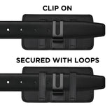 Tech-Protect Universal Nylon Mobil Etui - Mått (16.2 x 9 x 2.8 cm) - Svart