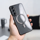 Samsung Galaxy A17 (5G) / A18 Tech-Protect MagFlex Skal - MagSafe Kompatibel - Svart / Transparent
