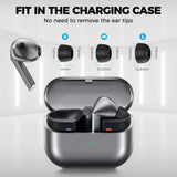 Samsung Galaxy Buds4 Pro / 3 Pro Tech-Protect Set med Öronkuddar - S / M / L - Svart