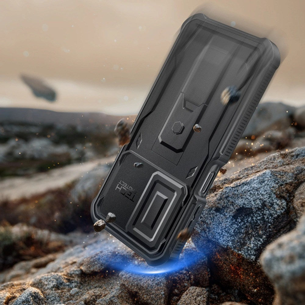 Samsung Galaxy A17 (5G) Tech-Protect Kevlar Cam+ Skal med Skärmskydd - Svart