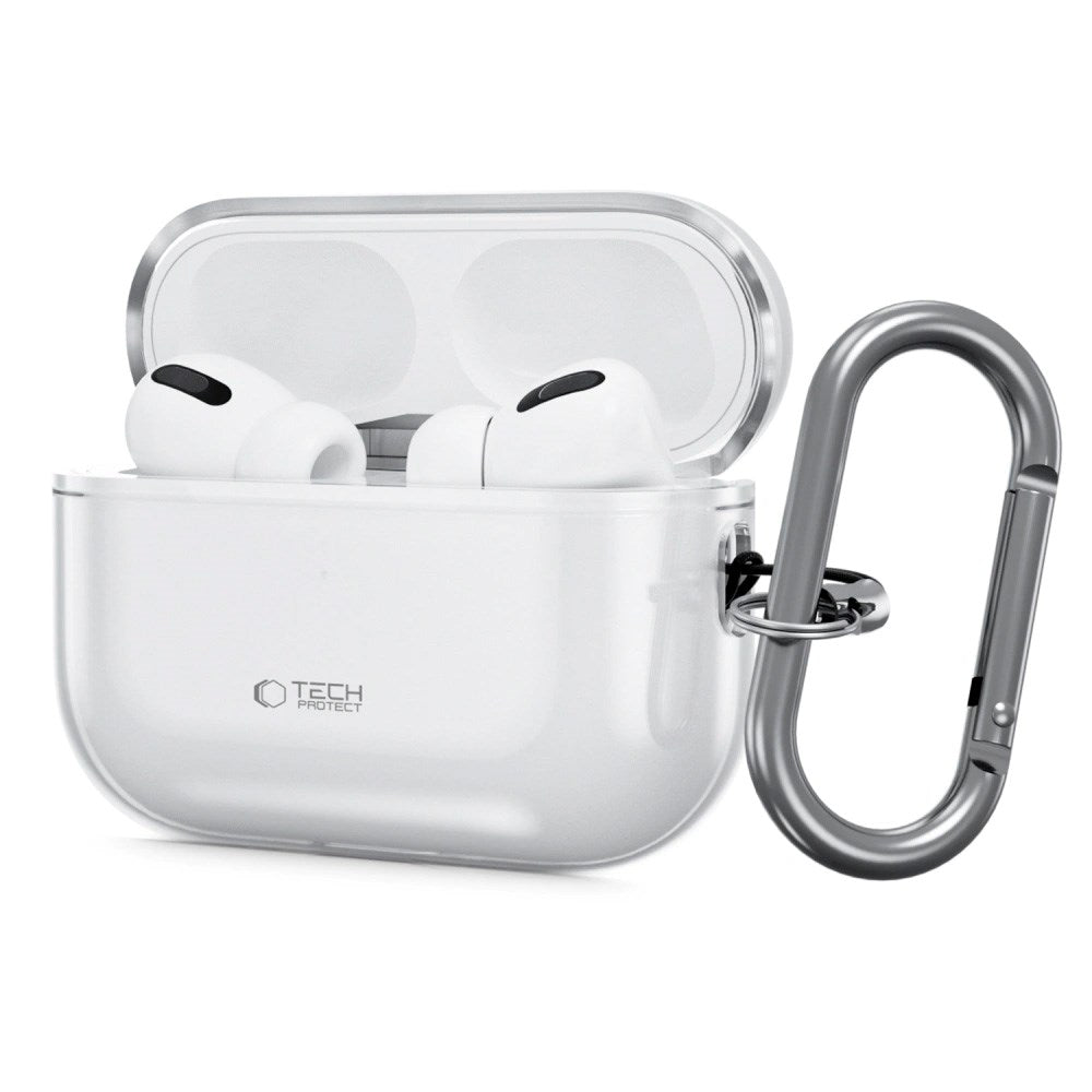 Apple AirPods Pro (3. gen.) Tech-Protect FlexAir Skal - Genomskinlig