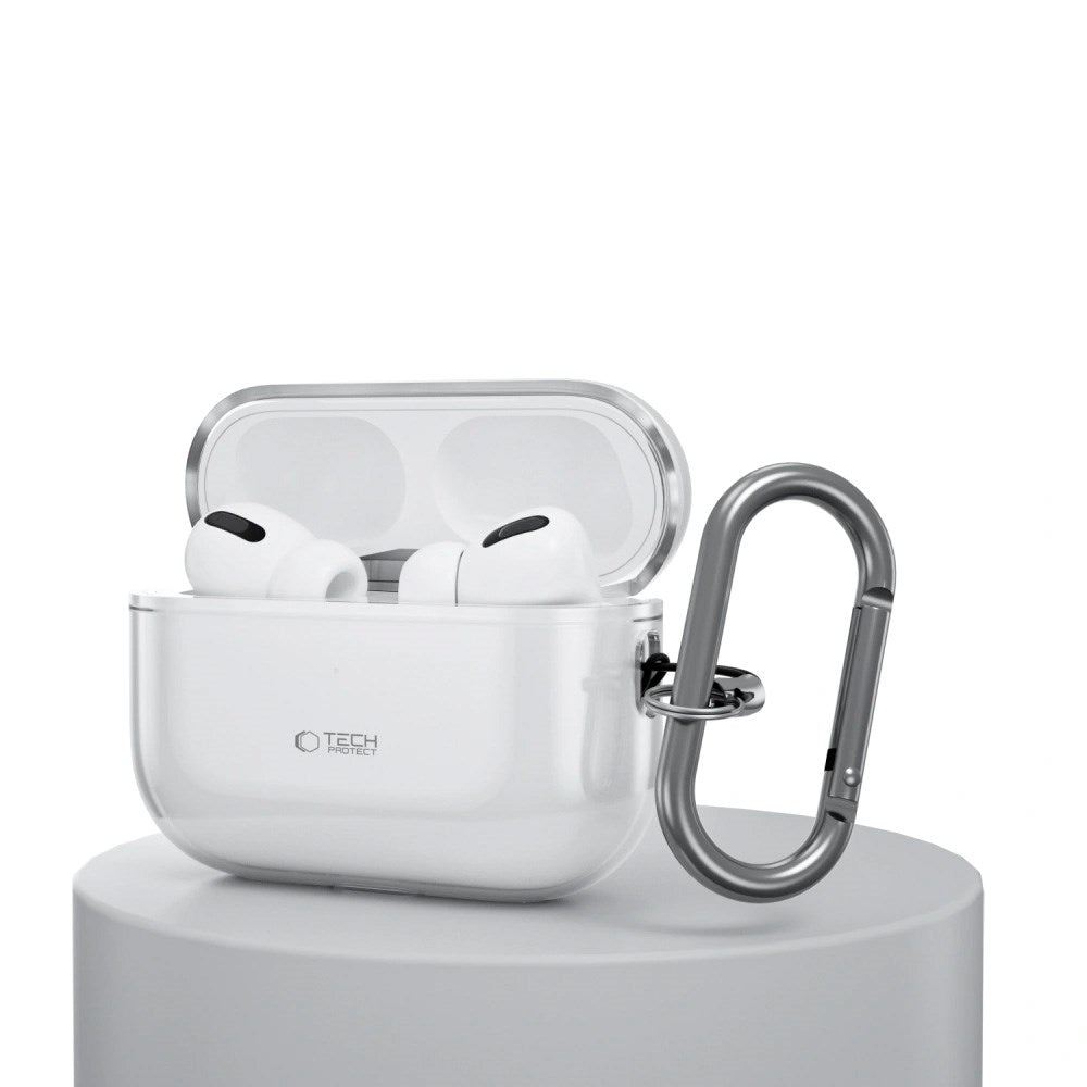 Apple AirPods Pro (3. gen.) Tech-Protect FlexAir Skal - Genomskinlig