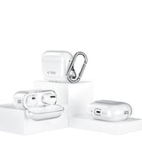 Apple AirPods Pro (3. gen.) Tech-Protect FlexAir Skal - Genomskinlig