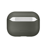 Apple AirPods Pro (3. gen.) Tech-Protect NaturalFit Konstläder Skal m. Rem - Grön