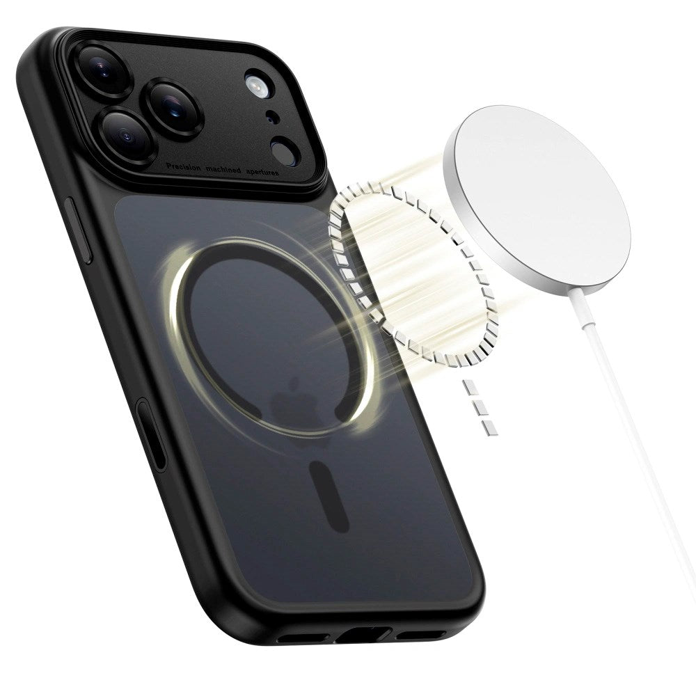 iPhone 17 Pro Max Tech-Protect Magpeak Skal - MagSafe Kompatibel - Matte Black