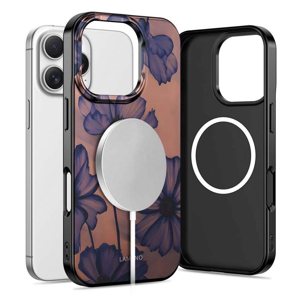 iPhone 16 Pro Max Tech-Protect Lamano Skal - MagSafe Kompatibel - Velvet Night