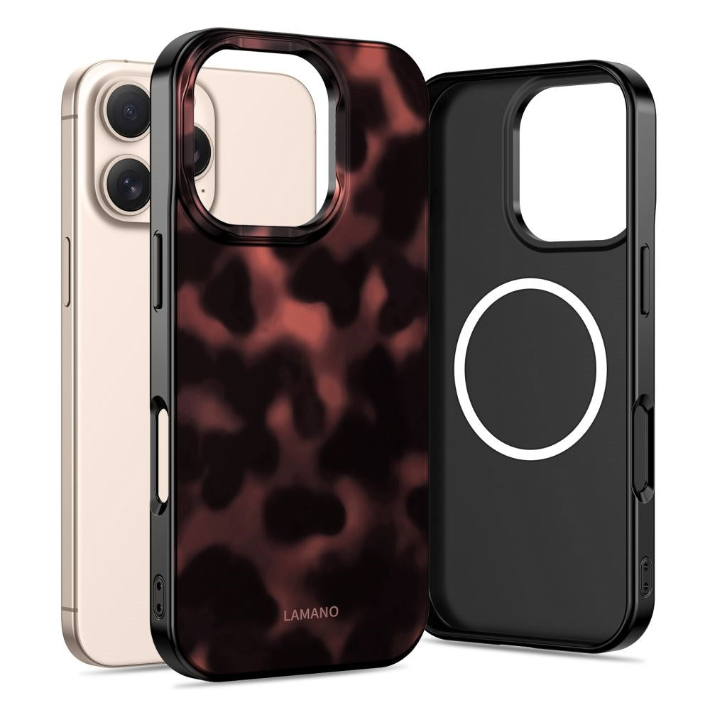 iPhone 16 Pro Tech-Protect Lamano Skal - MagSafe Kompatibel - Panther