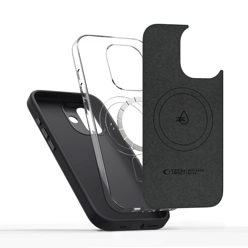 iPhone 17 Tech-Protect Uniq Hybrid Skal - MagSafe Kompatibel - Svart