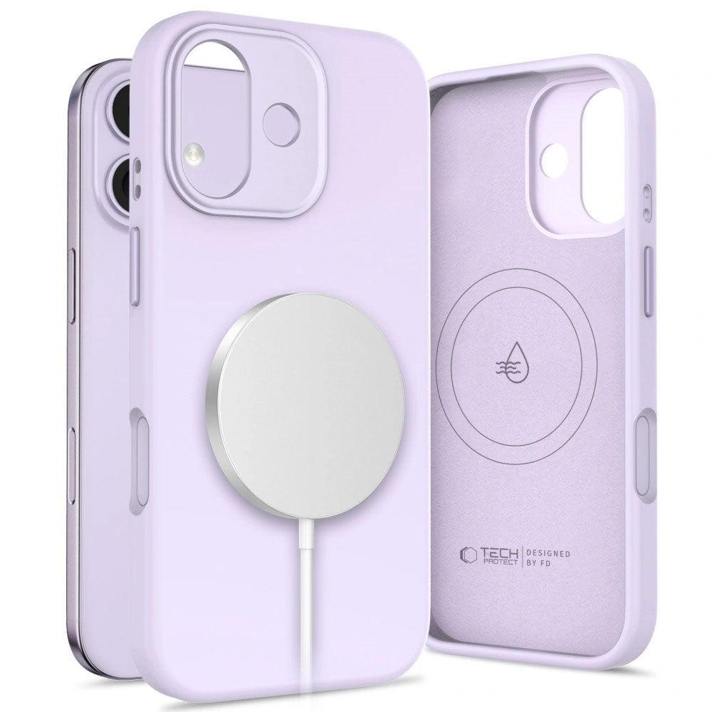 iPhone 17 Tech-Protect Uniq Hybrid Skal - MagSafe Kompatibel - Lila