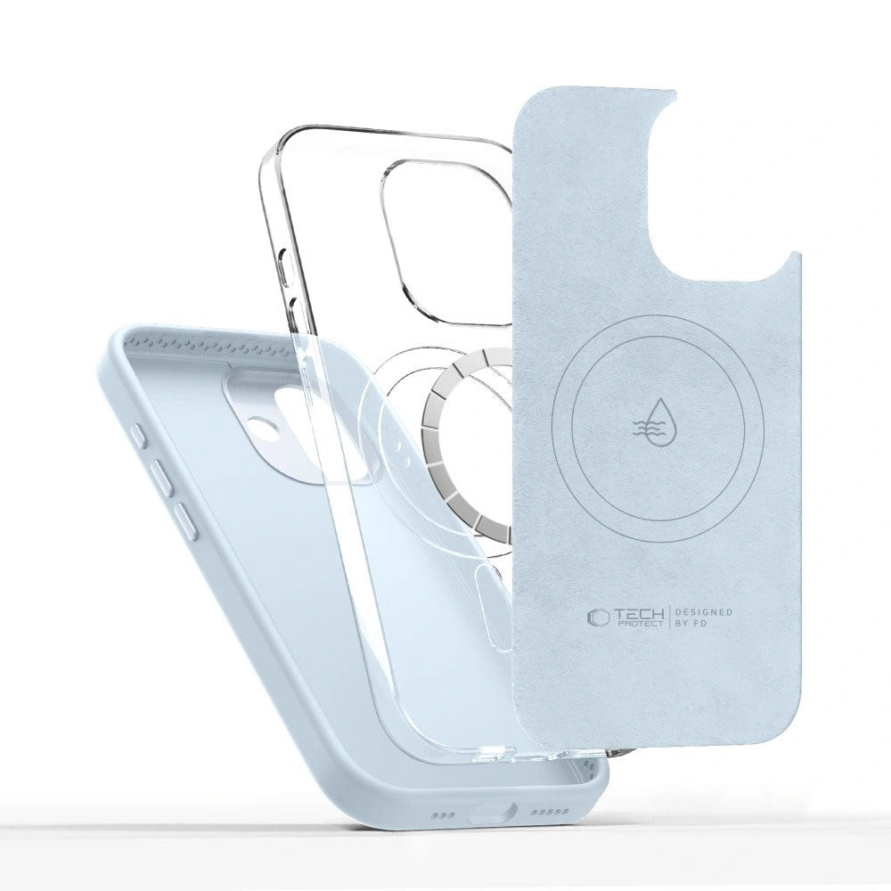 iPhone 17 Tech-Protect Uniq Hybrid Skal - MagSafe Kompatibel - Blå