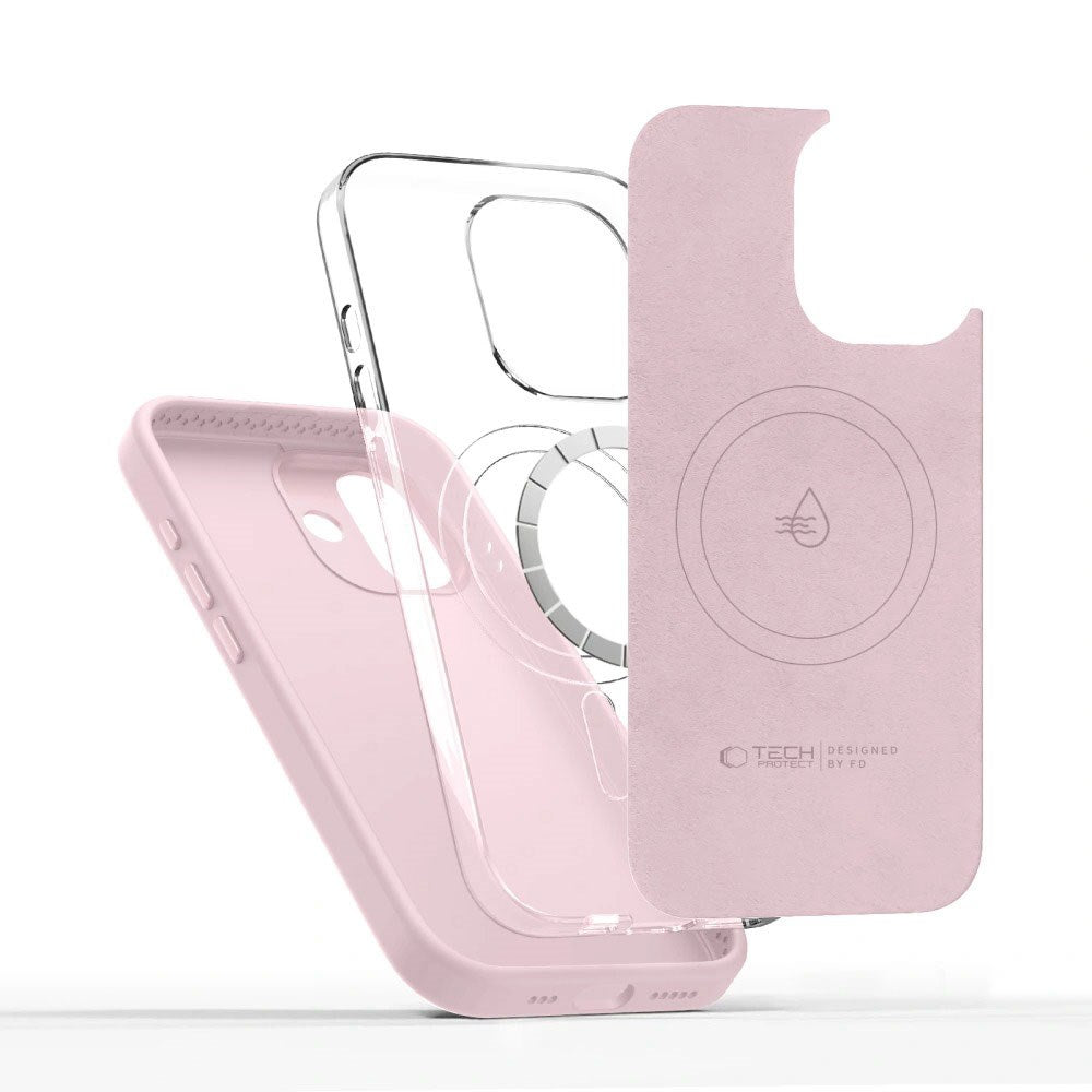 iPhone 17 Tech-Protect Uniq Hybrid Skal - MagSafe Kompatibel - Rosa