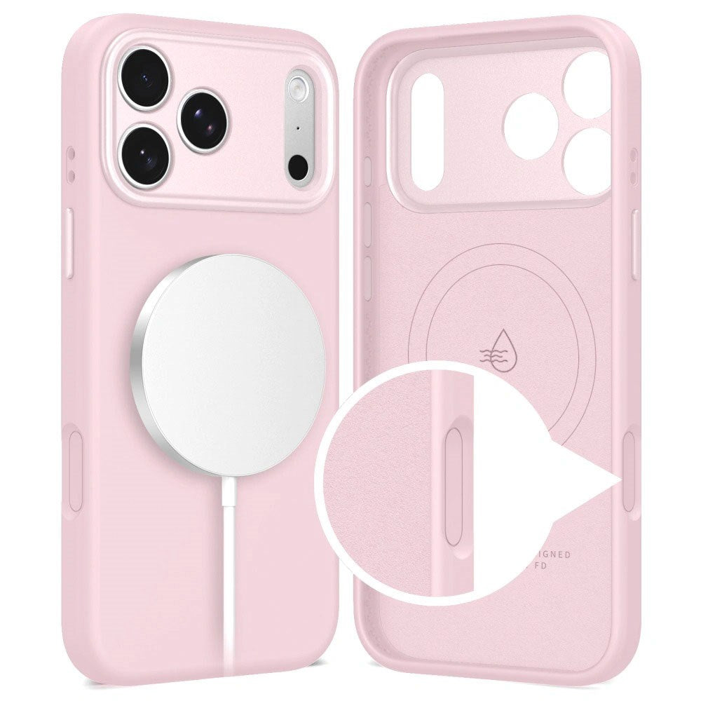 iPhone 17 Pro Tech-Protect Uniq Hybrid Skal - MagSafe Kompatibel - Rosa
