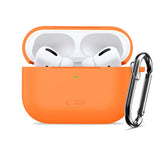 Apple AirPods Pro (3. gen.) Tech-Protect Silicone Hook Skal - Orange