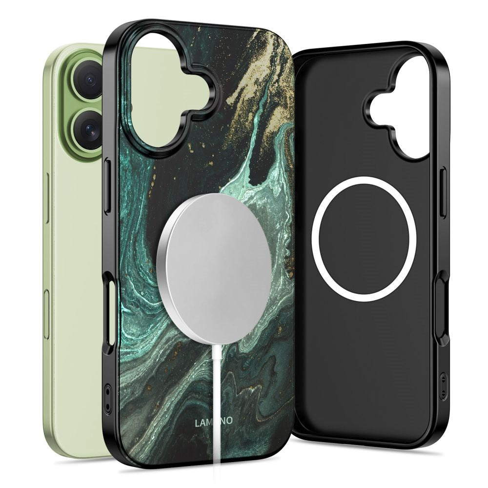 iPhone 17 Tech-Protect Lamano Skal - MagSafe Kompatibel - Verde Aura