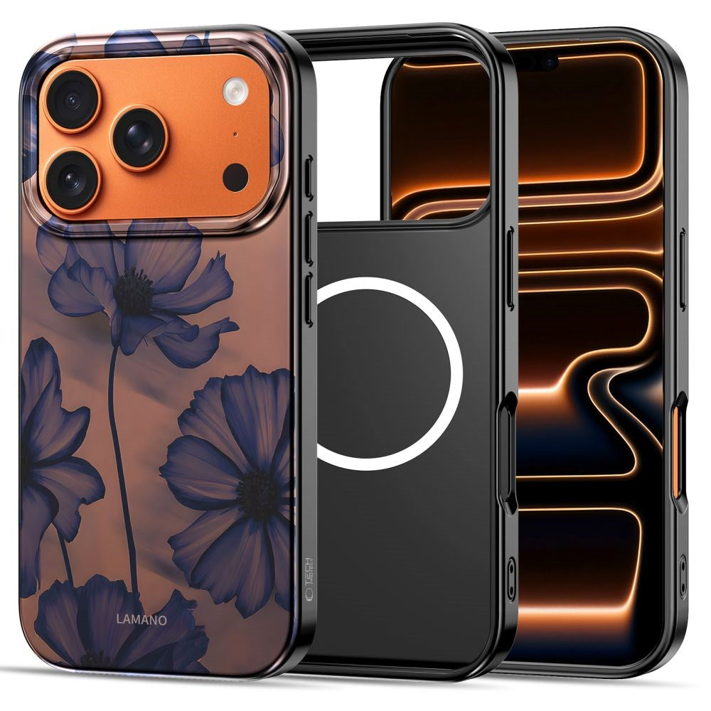 iPhone 17 Pro Max Tech-Protect Lamano Skal - MagSafe Kompatibel - Velvet Night