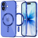 iPhone 17 Tech-Protect MagFlex Skal- MagSafe Kompatibel - Blå / Transparent
