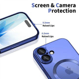 iPhone 17 Tech-Protect MagFlex Skal- MagSafe Kompatibel - Blå / Transparent