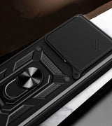 Xiaomi 15T Tech-Protect Camshield Skal m. Magnetisk Ring & Stativfunktion - Svart