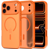 iPhone 17 Pro Tech-Protect BasicMag Hybrid Skal - MagSafe Kompatibel - Matt Orange