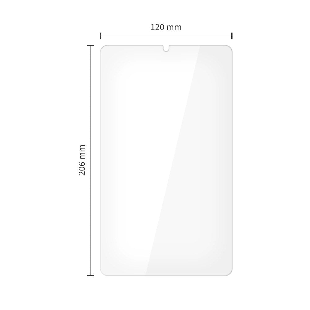 Samsung Galaxy Tab A9 Tech-Protect Härdat Skärmskyddsglas - 2 st - Genomskinlig