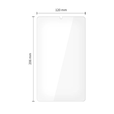 Samsung Galaxy Tab A9 Tech-Protect Härdat Skärmskyddsglas - 2 st - Genomskinlig