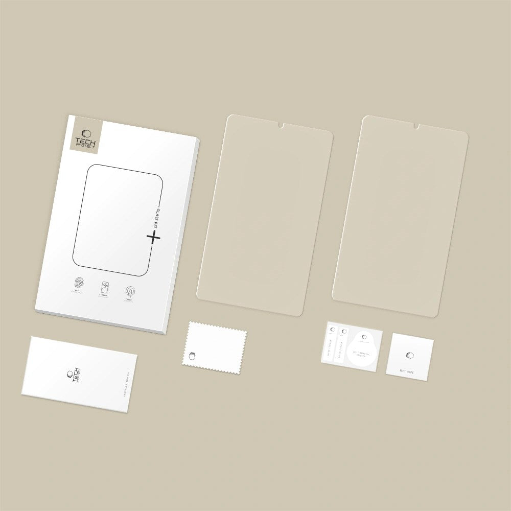 Samsung Galaxy Tab A9 Tech-Protect Härdat Skärmskyddsglas - 2 st - Genomskinlig