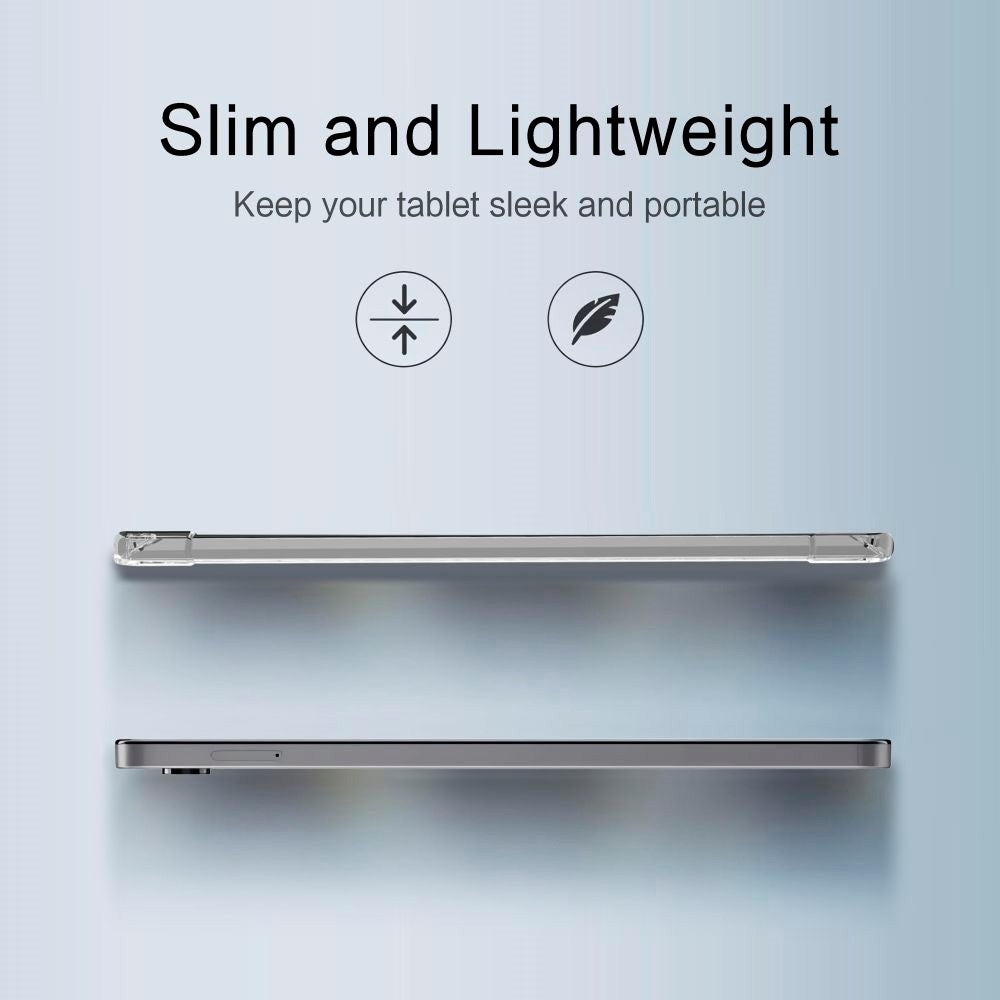 Samsung Galaxy Tab A11 / A9 Tech-Protect FlexAir Plast Skal – Genomskinlig