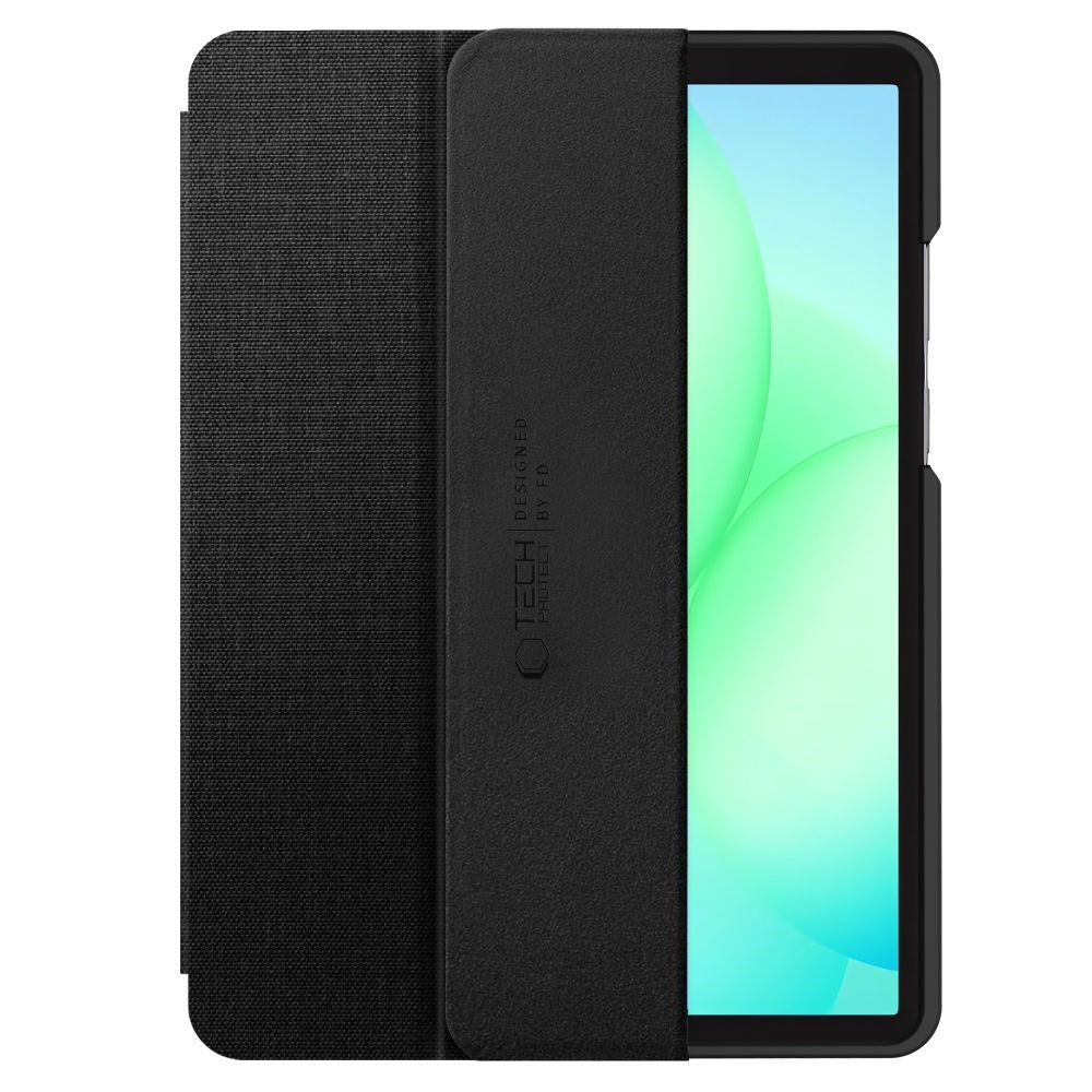 Samsung Galaxy Tab A11 / A9 Tech-Protect SC Pen Canvas Fodral m. Stylus Hållare - Svart