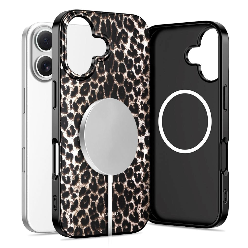 iPhone 17 Tech-Protect Lamano Skal - MagSafe Kompatibel - Leopard