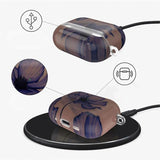 Apple AirPods Pro (3. Gen.) Tech-Protect Lamano Skal med Nyckelring - Velvet Night