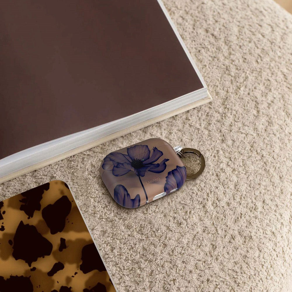 Apple AirPods Pro (3. Gen.) Tech-Protect Lamano Skal med Nyckelring - Velvet Night